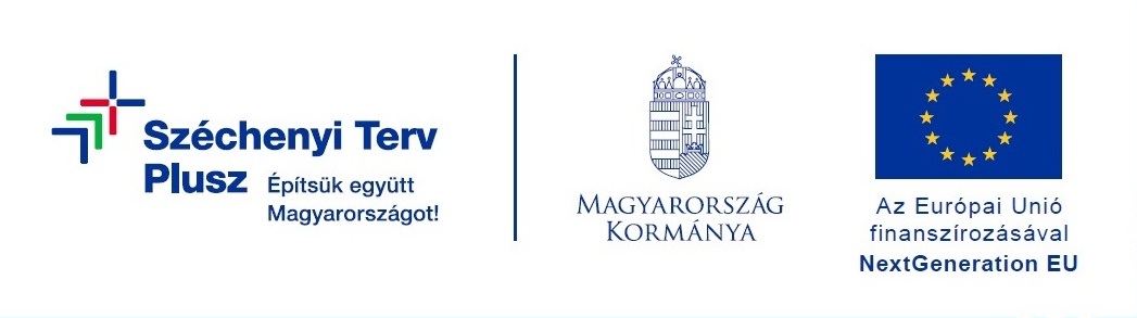 Széchenyi Terv Plusz; Magyarország Kormánya; az Európai Unió finanszírozásával – NextGenerationEU